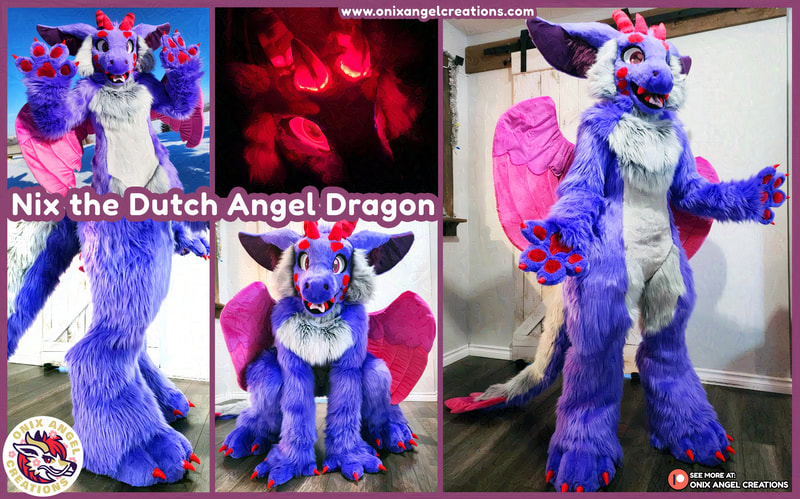 dutch angel dragon fursuit